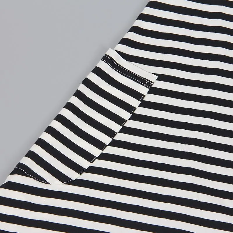 2017 Mother Daughter Dresses Casual Spring Summer Striped Family Look Matching Clothes Cotton Mom And Daughter Dress Clothing