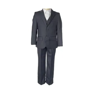 4 Piece Formal Grey Suit Set (6M to 7Y)