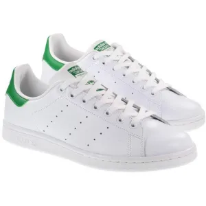 Adidas Originals Mens Trainers Stan Smith Cloud White Green