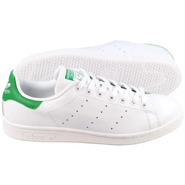 Adidas Originals Mens Trainers Stan Smith Cloud White Green