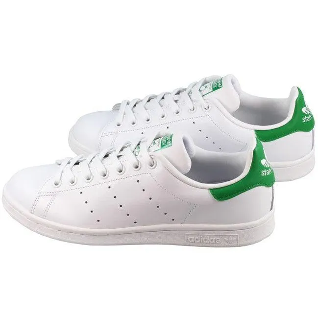 Adidas Originals Mens Trainers Stan Smith Cloud White Green