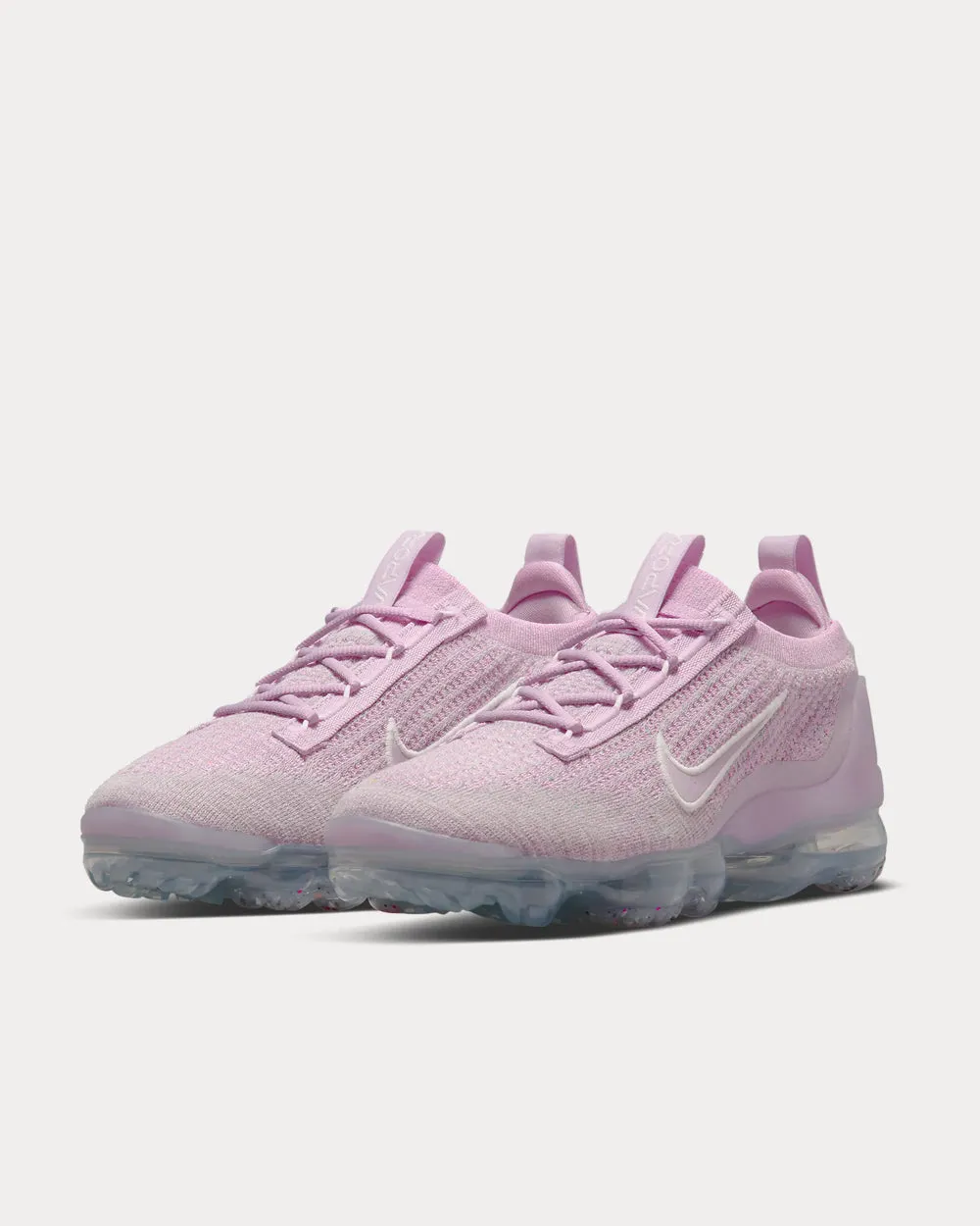 Air VaporMax 2021 FK Light Arctic Pink / Summit White / Metallic Silver / Iced Lilac Low Top Sneakers