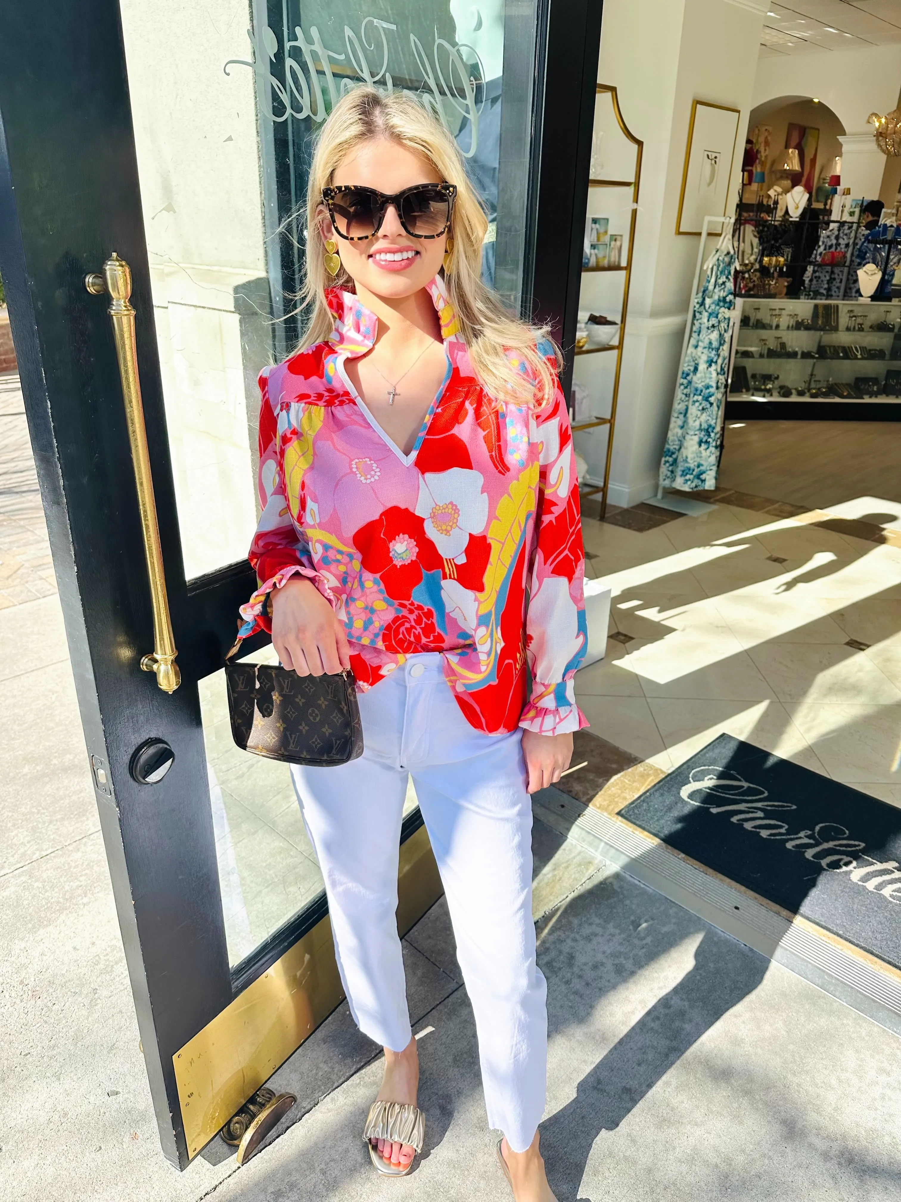 Aspen Blouse | Narnia Punch