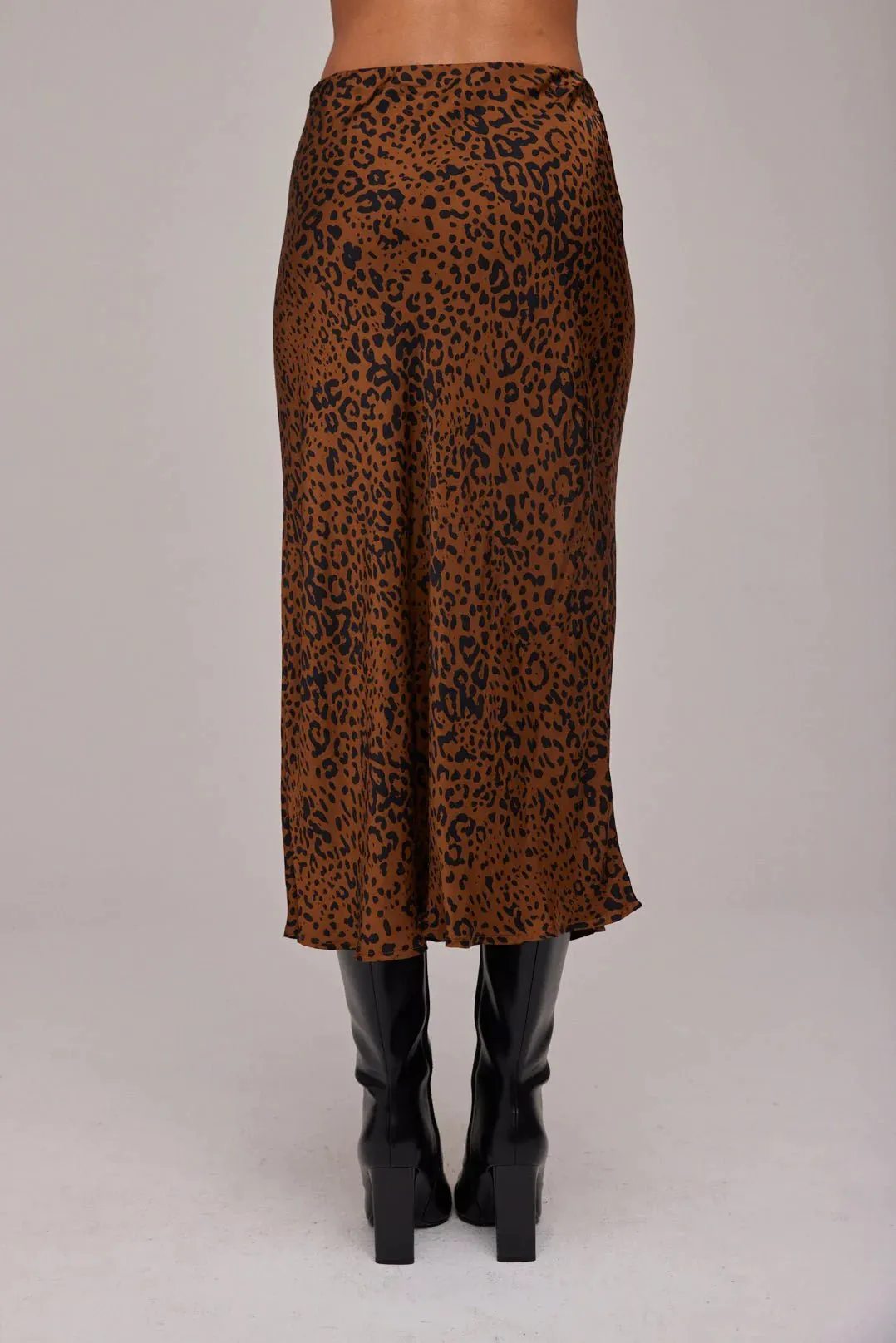 Bias Midi Gold Spots Skirt