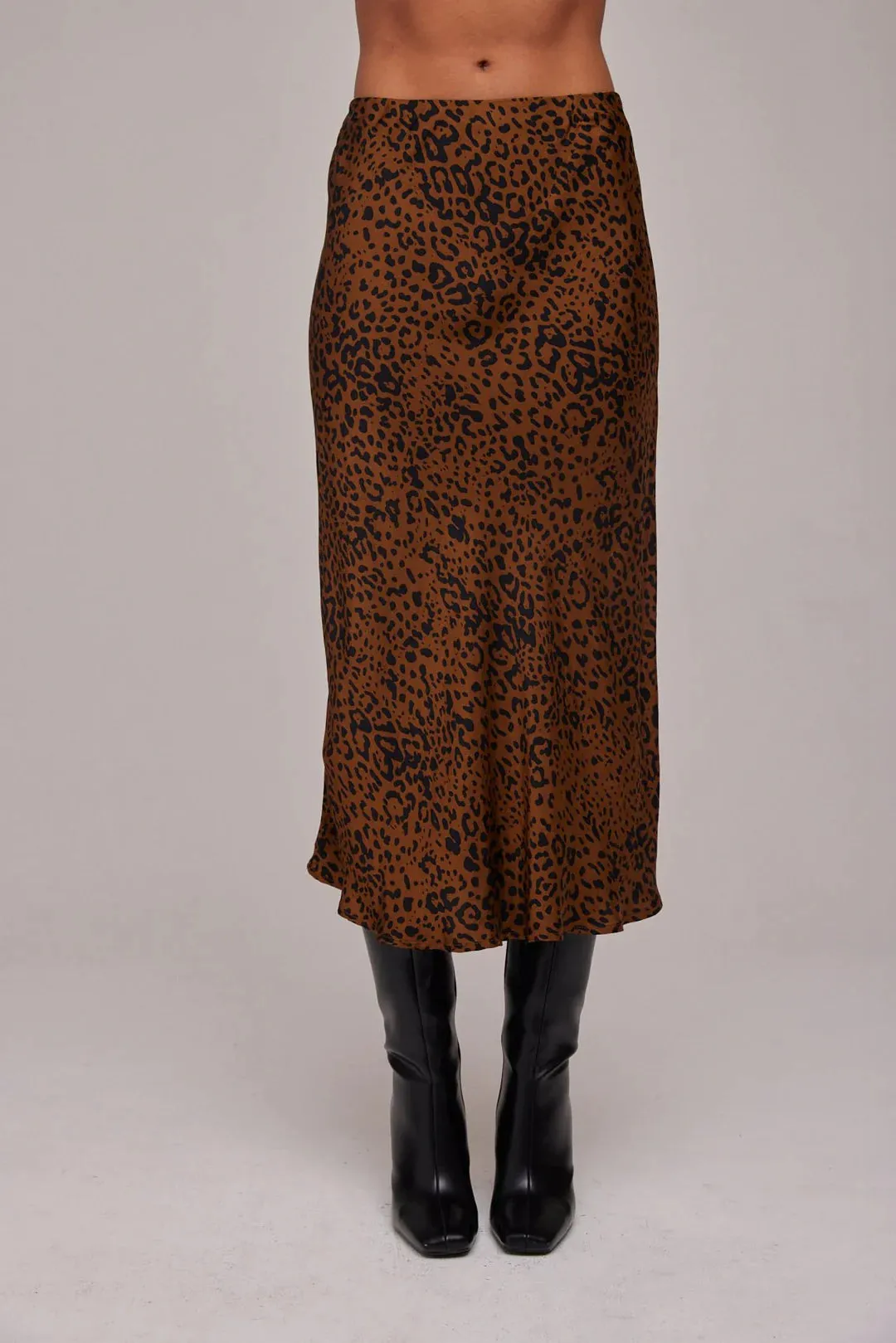 Bias Midi Gold Spots Skirt