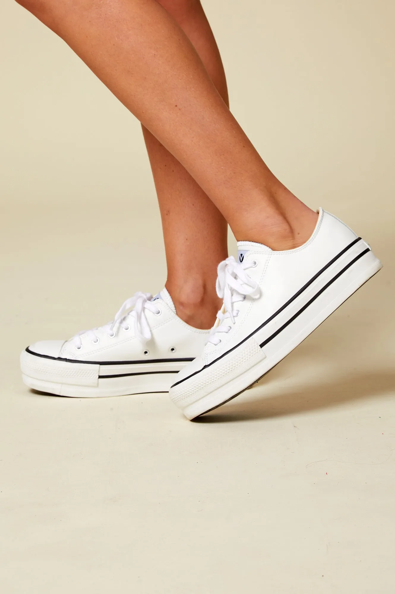 Camden Low Top Trainers | White