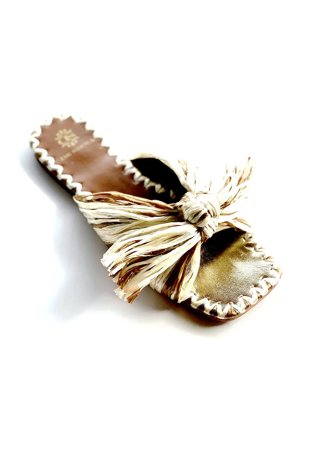 CLARA NATURAL MULTICOLOR FLATS