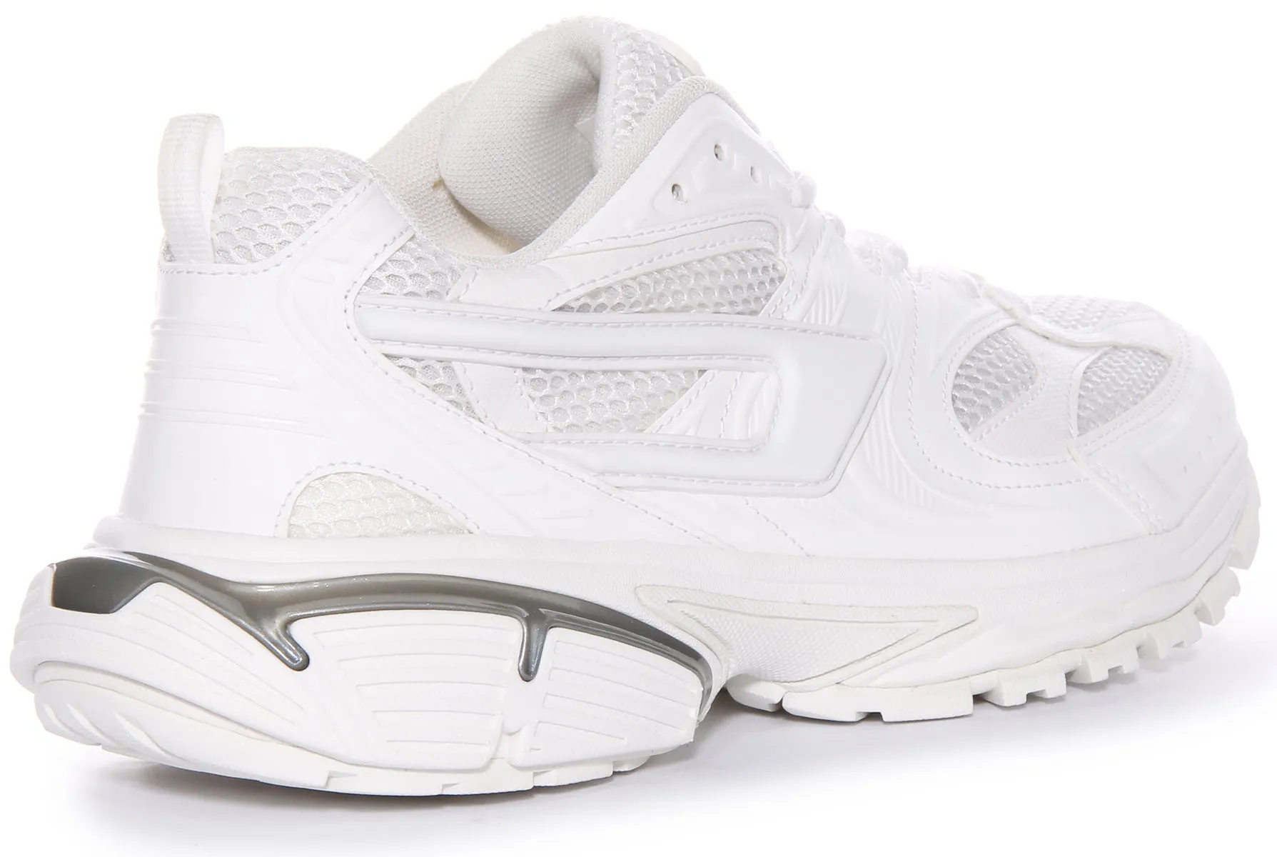 Diesel S Serendipity Sneaker In White Mono For Men