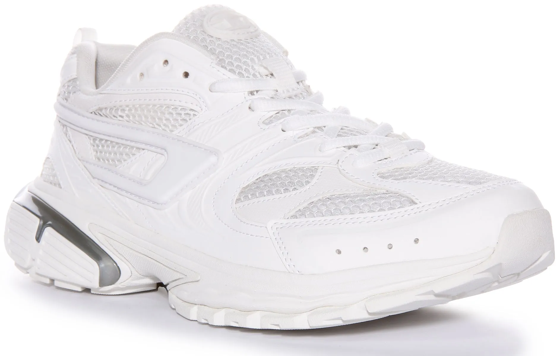 Diesel S Serendipity Sneaker In White Mono For Men