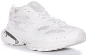 Diesel S Serendipity Sneaker In White Mono For Men