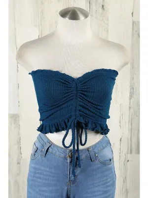 Drawstring Tube Top