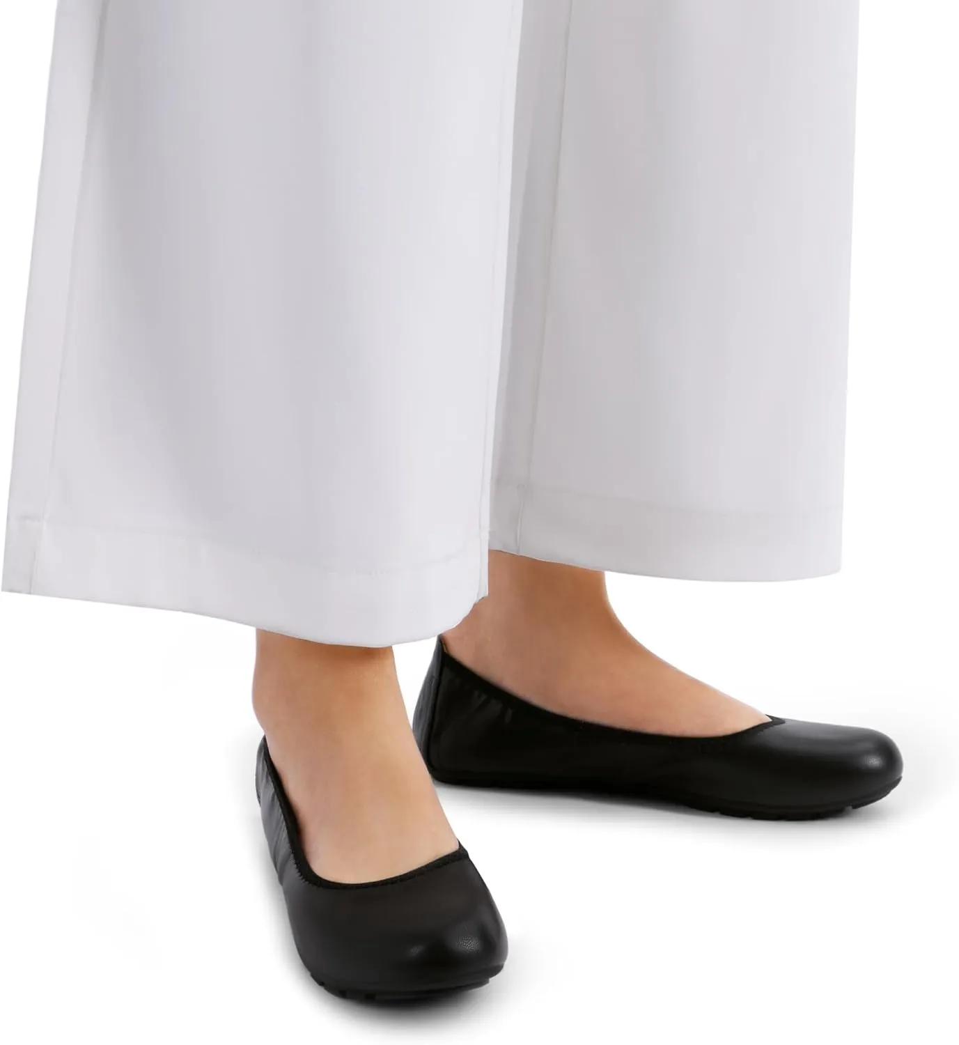 DREAM PAIRS Womens Ballet Flats Foldable Round Toe Dressy Comfortable Slip On Dress Shoes