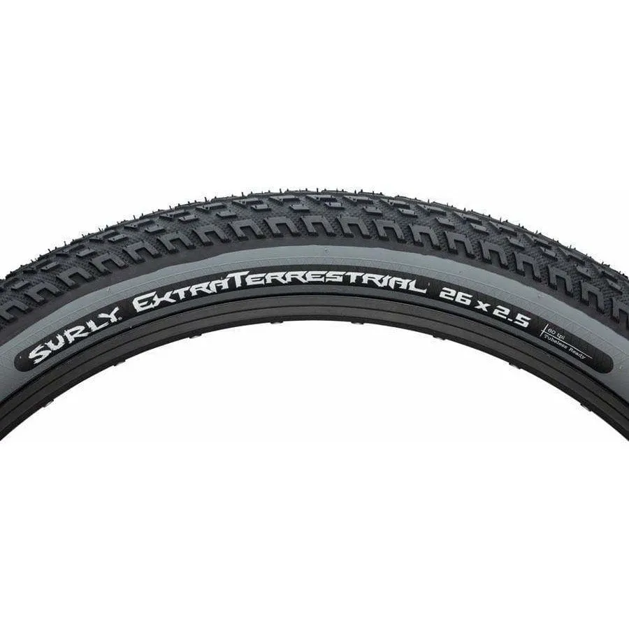 ExtraTerrestrial Tire - 26 x 2.5, Tubeless, 60tpi