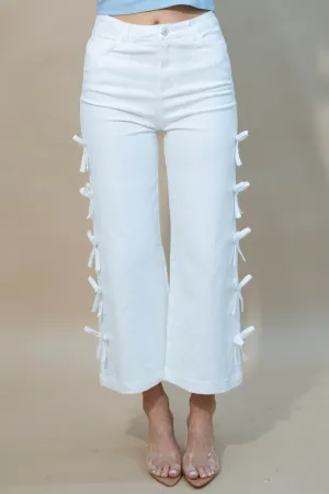 Fancy Bow Denim Pant