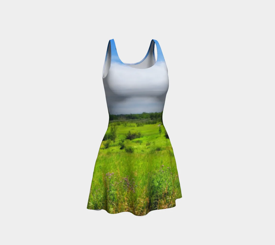 Flare Dress - Fish Creek Park Votier's Flats Meadow