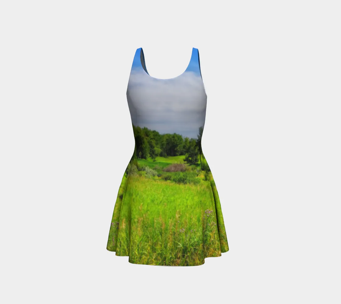 Flare Dress - Fish Creek Park Votier's Flats Meadow