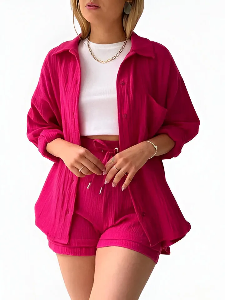 Ivyshape | Casual Cotton Lounge Set
