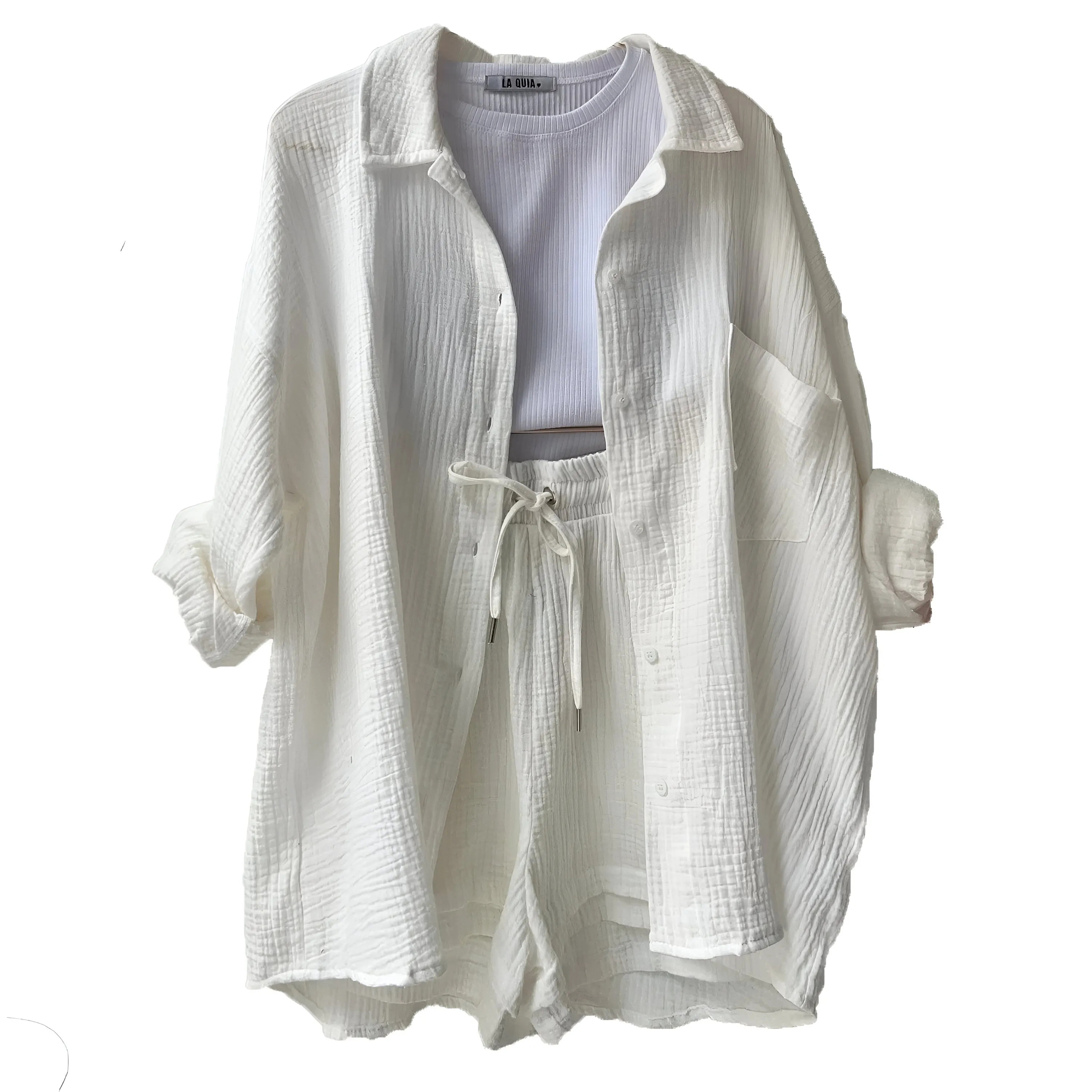 Ivyshape | Casual Cotton Lounge Set