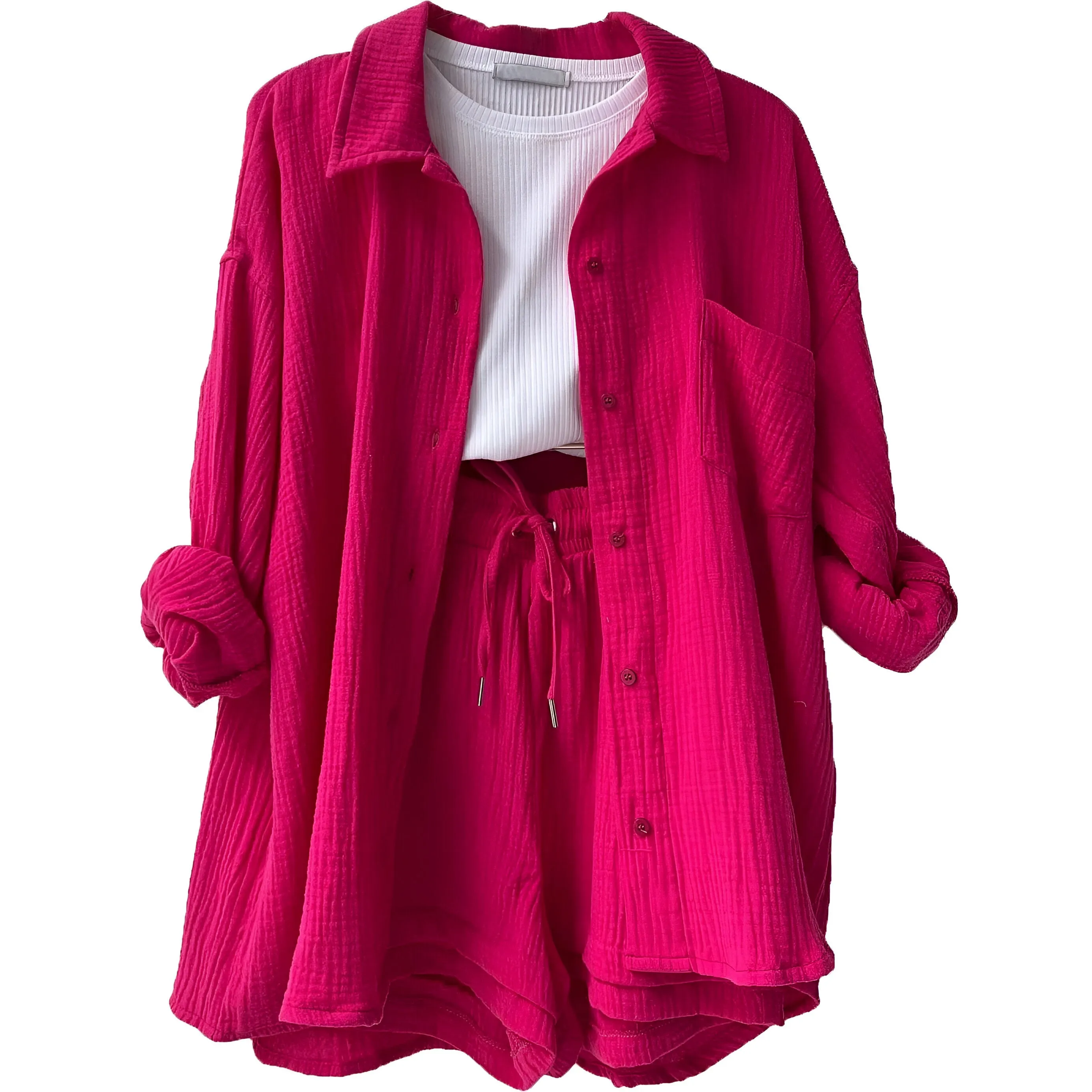 Ivyshape | Casual Cotton Lounge Set