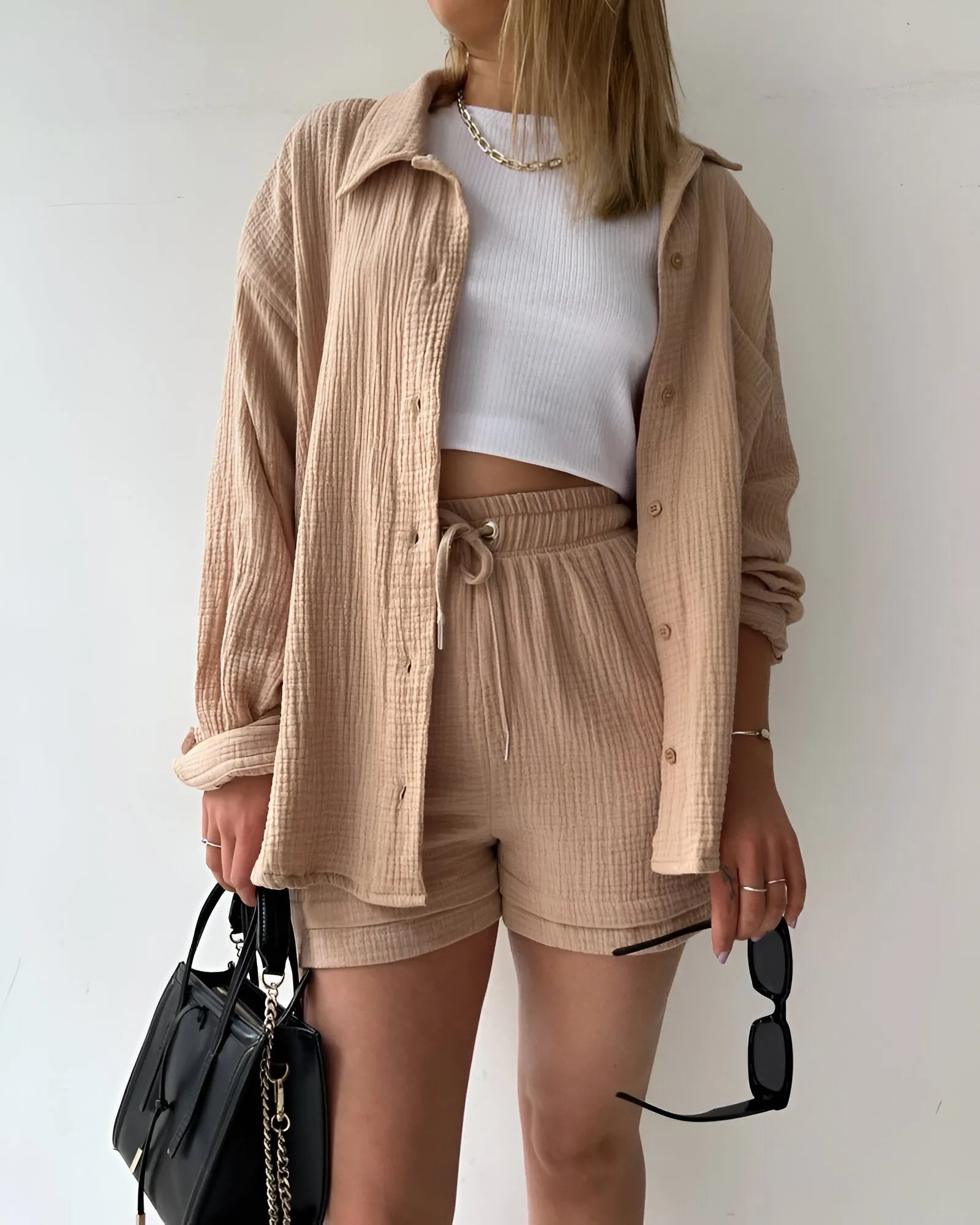 Ivyshape | Casual Cotton Lounge Set