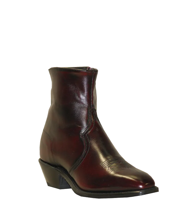 Men's Black Cherry Side Zip Boot by Abilene 6463