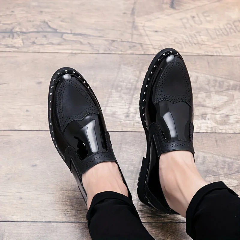 Mens Casual Shoes For Party | Fashionable Brogue Loafers