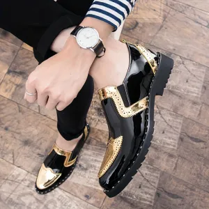 Mens Casual Shoes For Party | Fashionable Brogue Loafers