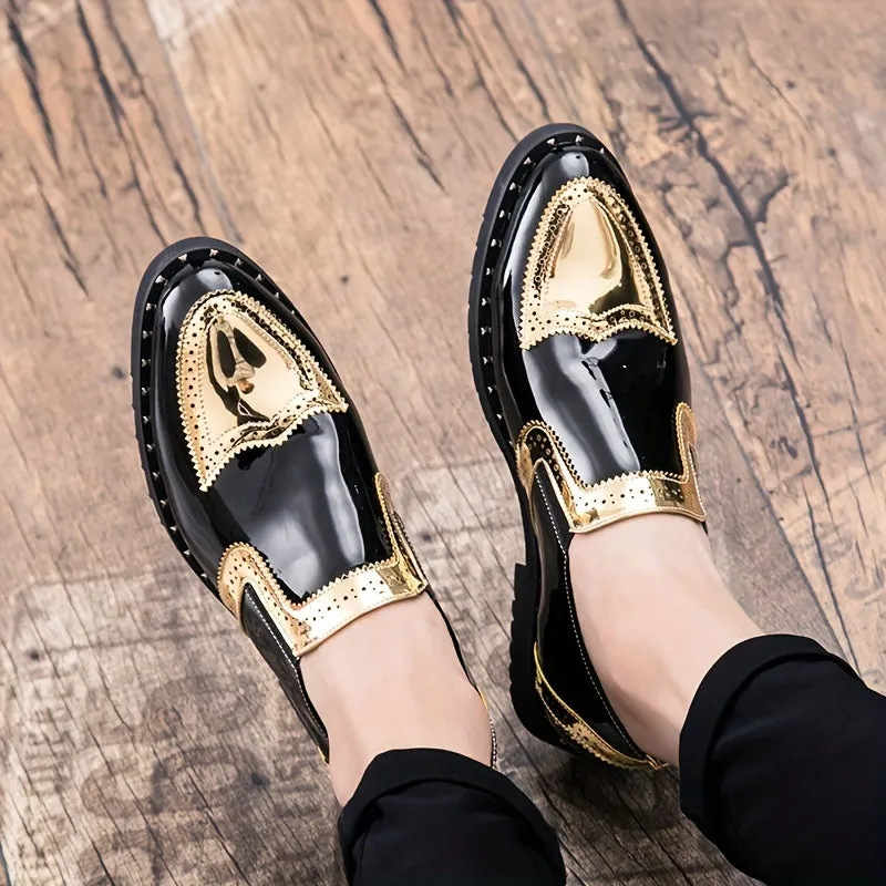 Mens Casual Shoes For Party | Fashionable Brogue Loafers