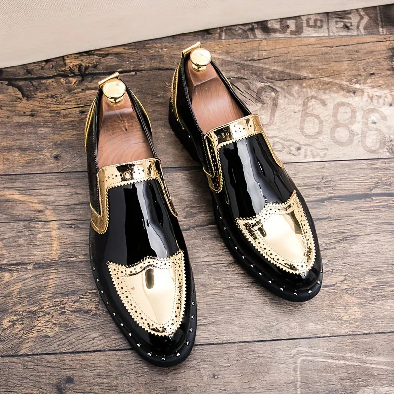 Mens Casual Shoes For Party | Fashionable Brogue Loafers