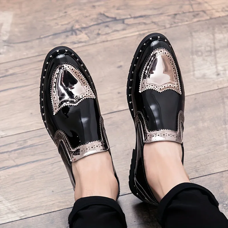 Mens Casual Shoes For Party | Fashionable Brogue Loafers