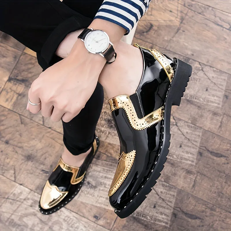 Mens Casual Shoes For Party | Fashionable Brogue Loafers