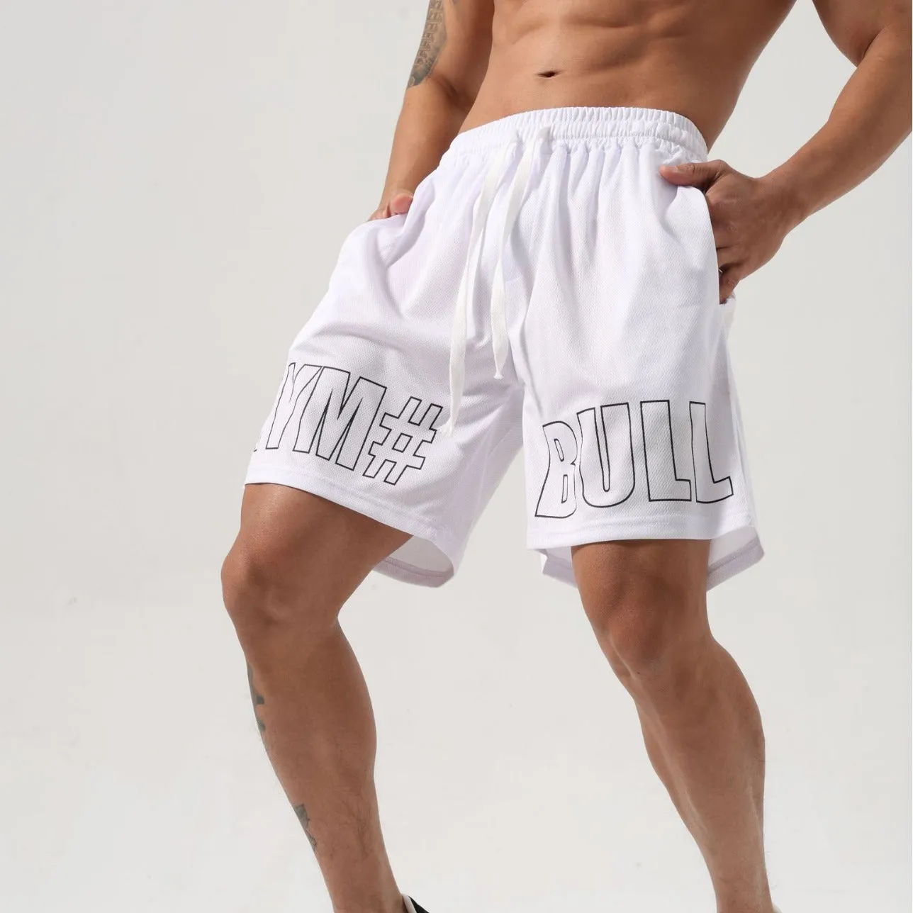 Men’s Fitness Shorts - Ice Silk Mesh
