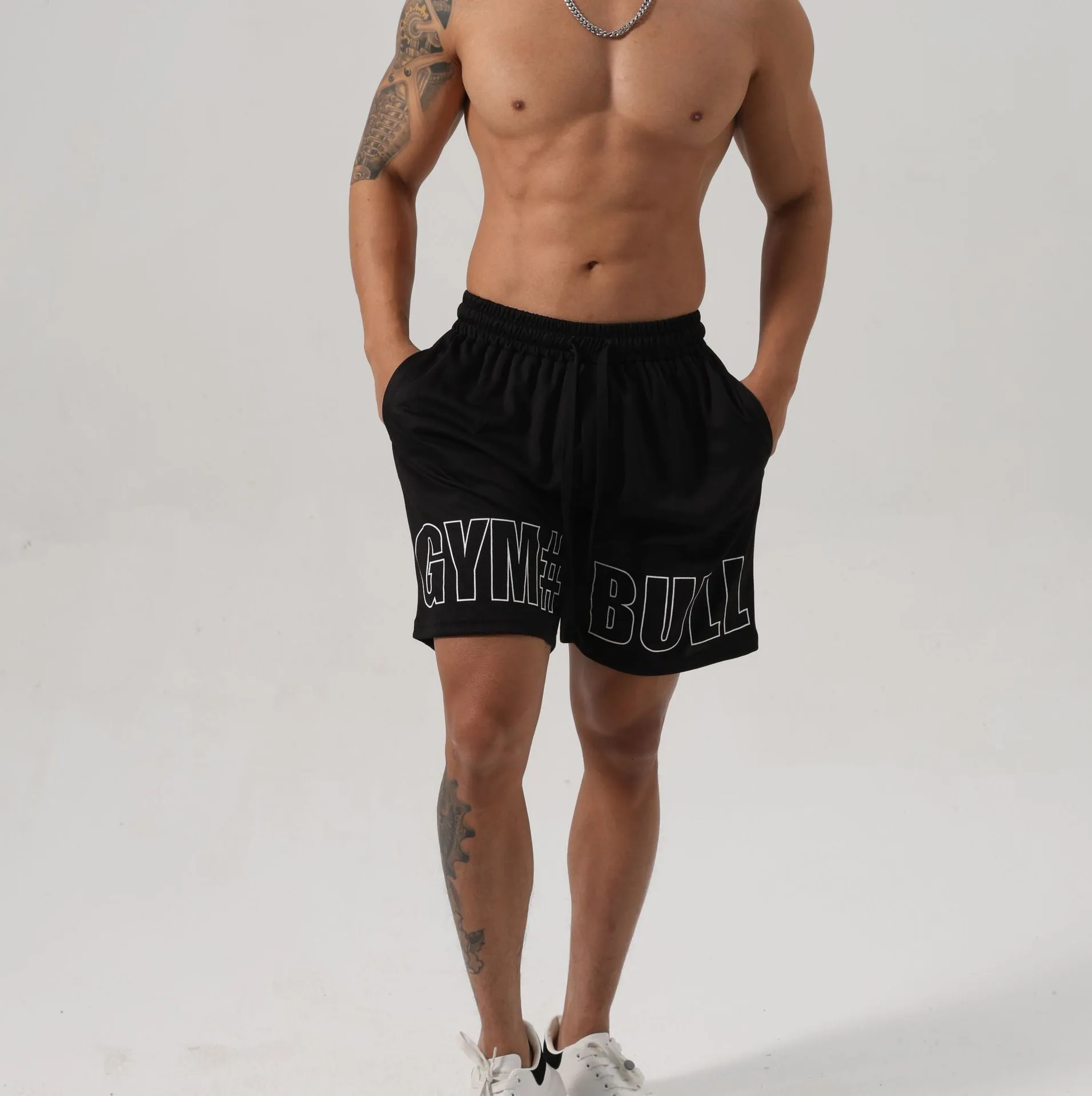 Men’s Fitness Shorts - Ice Silk Mesh