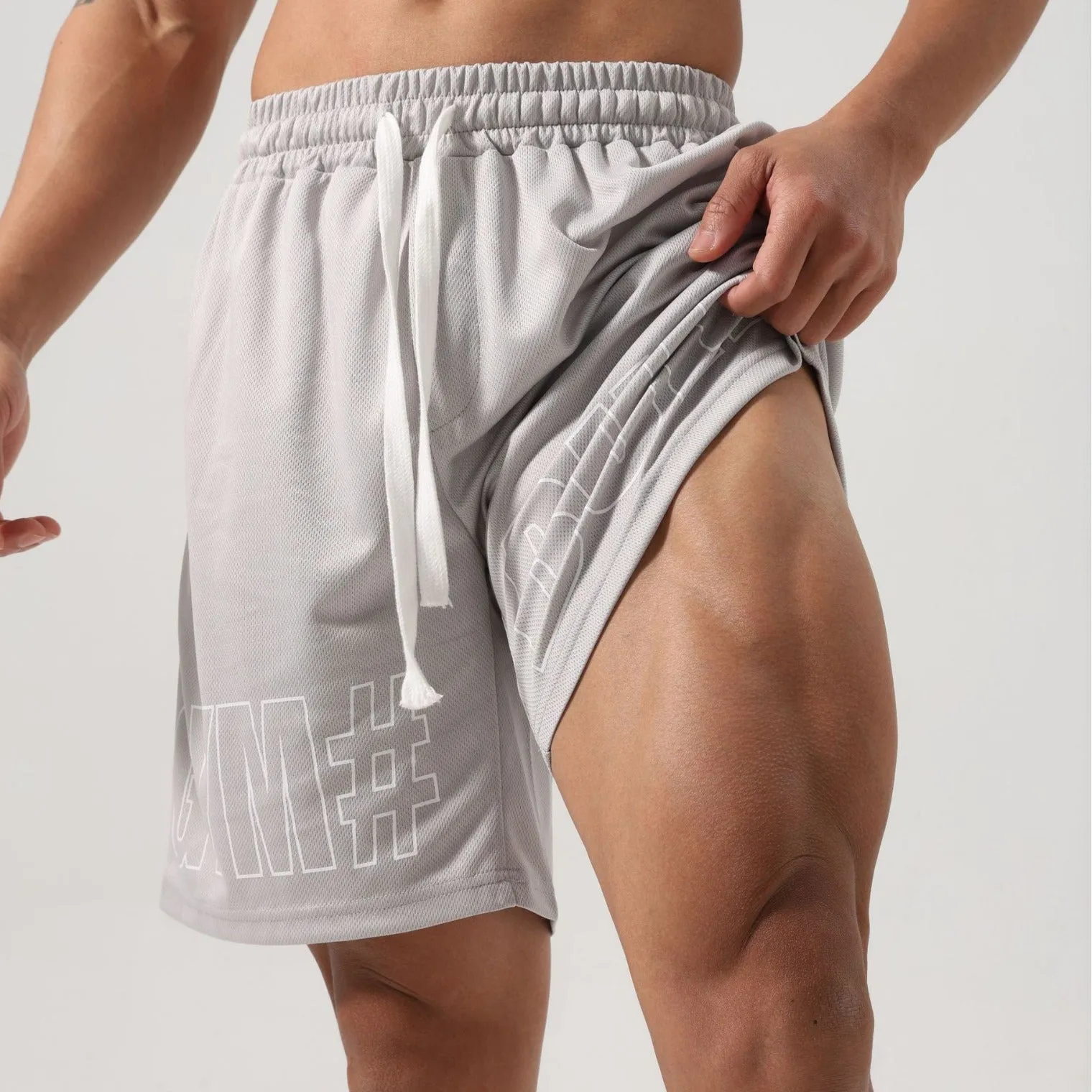 Men’s Fitness Shorts - Ice Silk Mesh