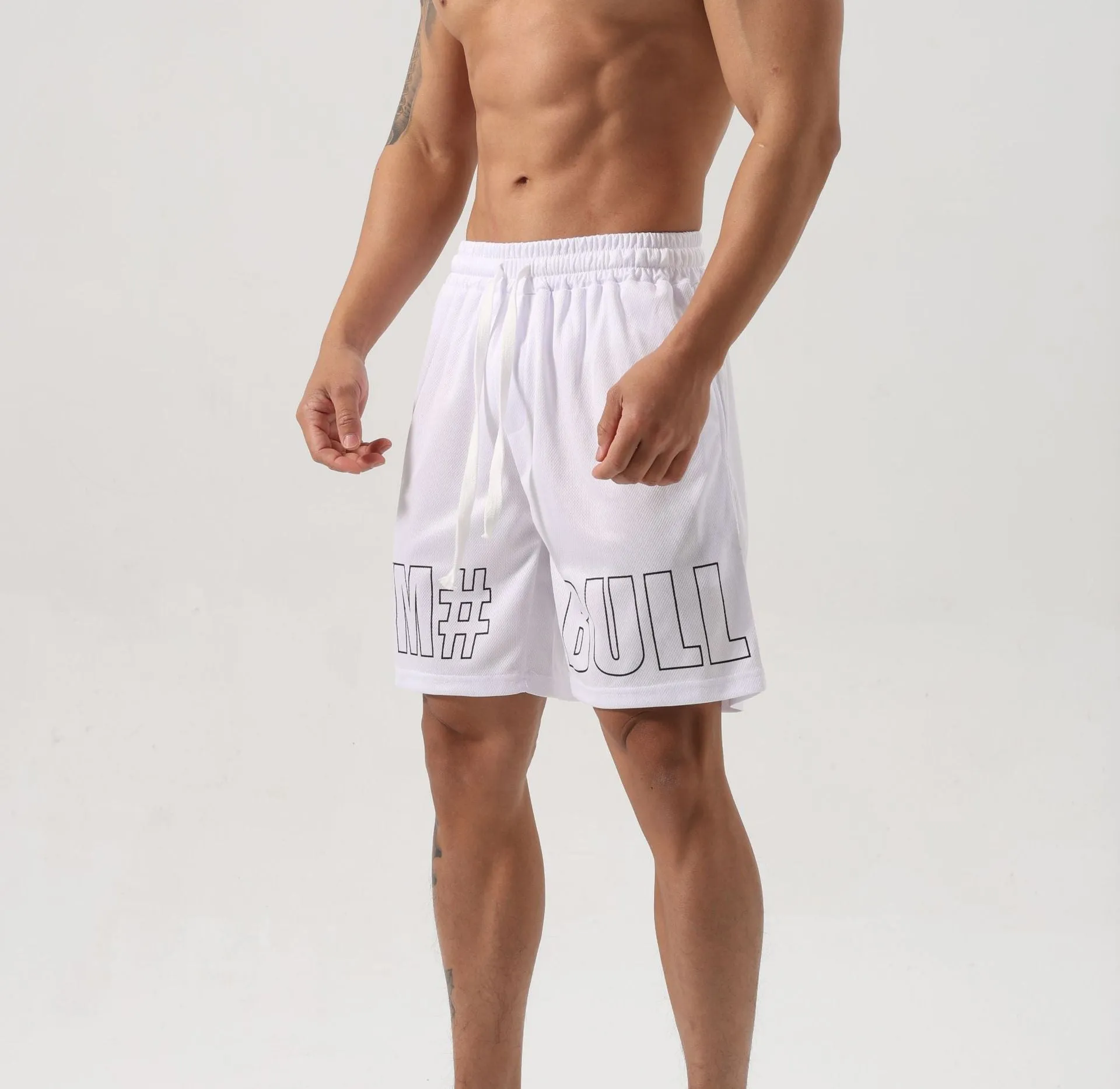 Men’s Fitness Shorts - Ice Silk Mesh