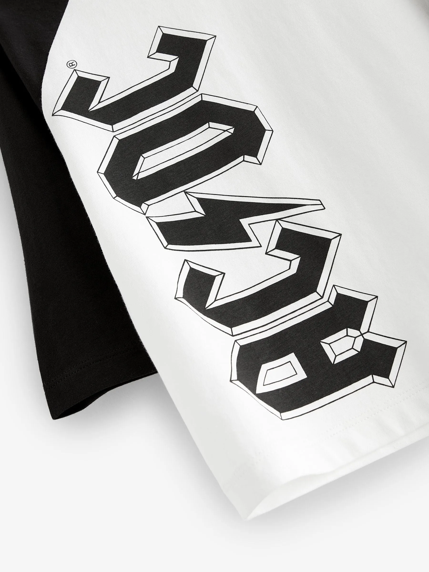 Monochrome 100% Cotton ACDC Long Sleeve T-Shirt (3mths-8yrs)
