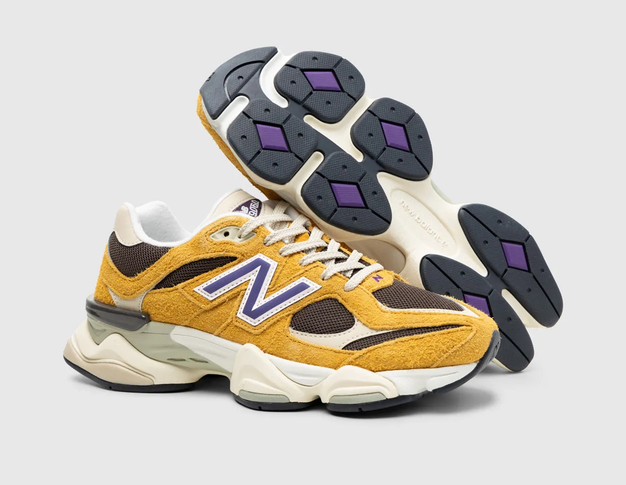 New Balance U9060SRB Butterscotch / Dark Mushroom