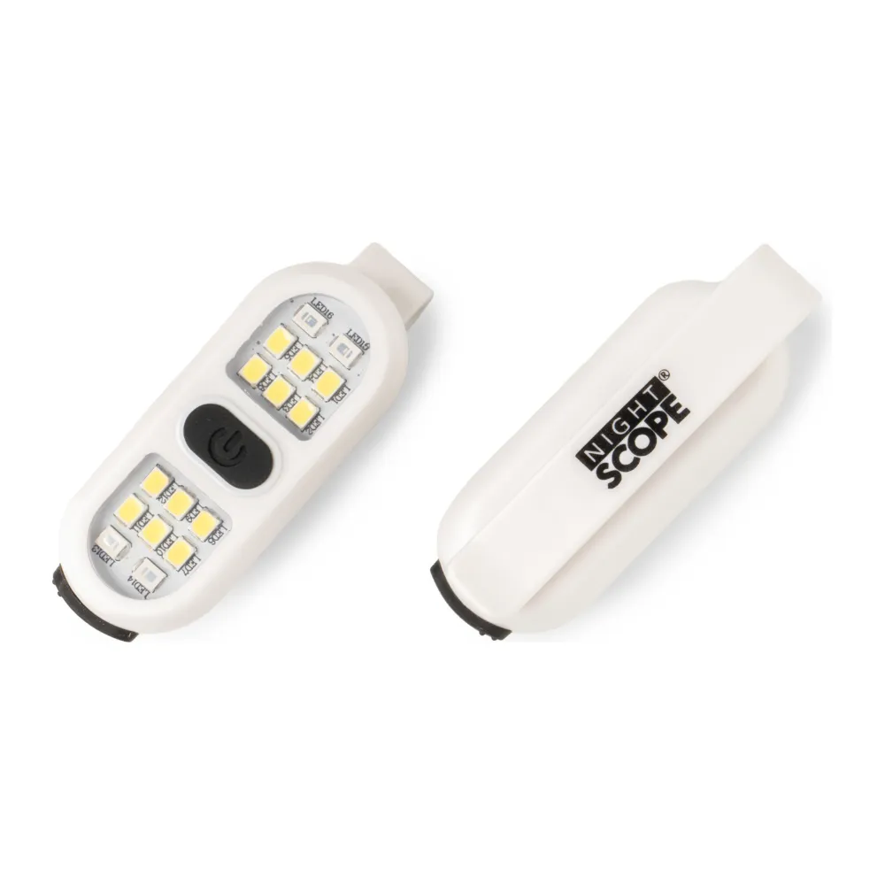 Night Scope Rechargeable LED Clip on Light