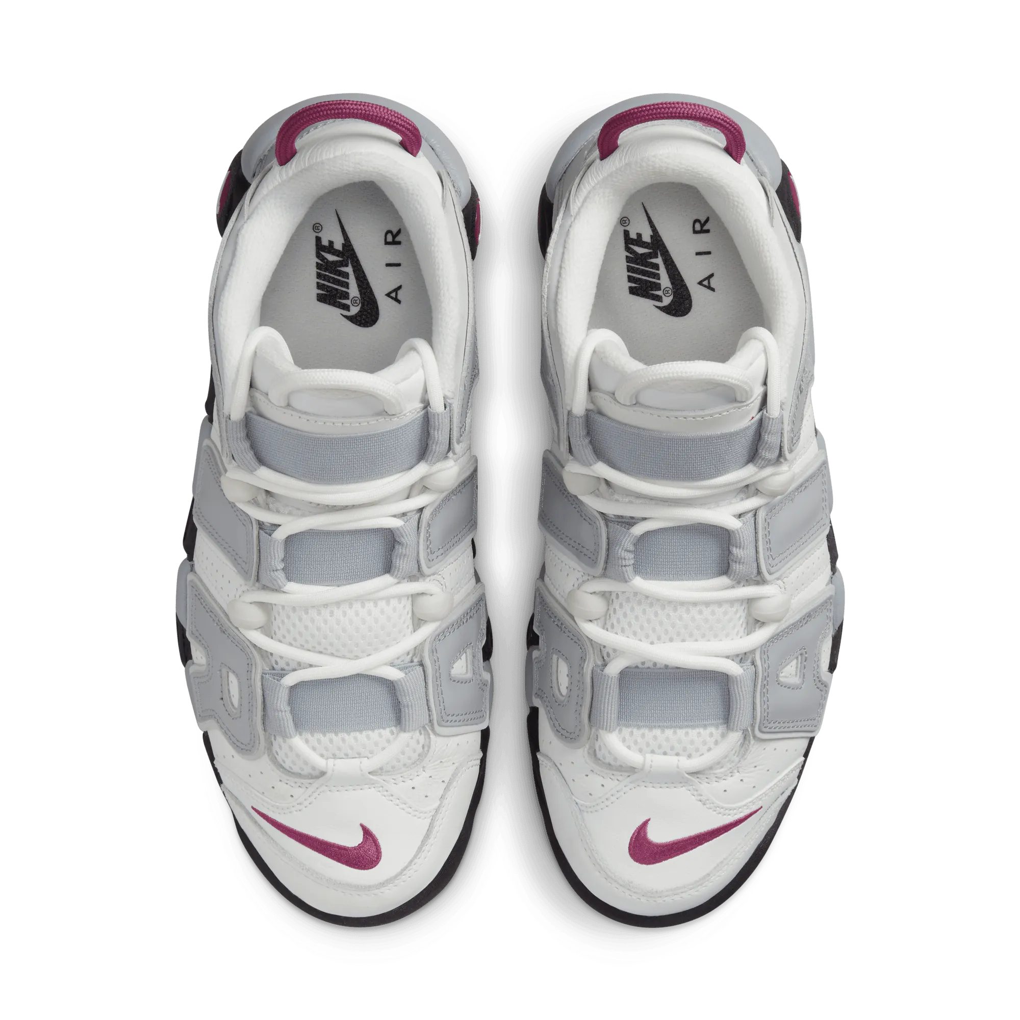 Nike Air More Uptempo "Rosewood Wolf Grey" - Women's