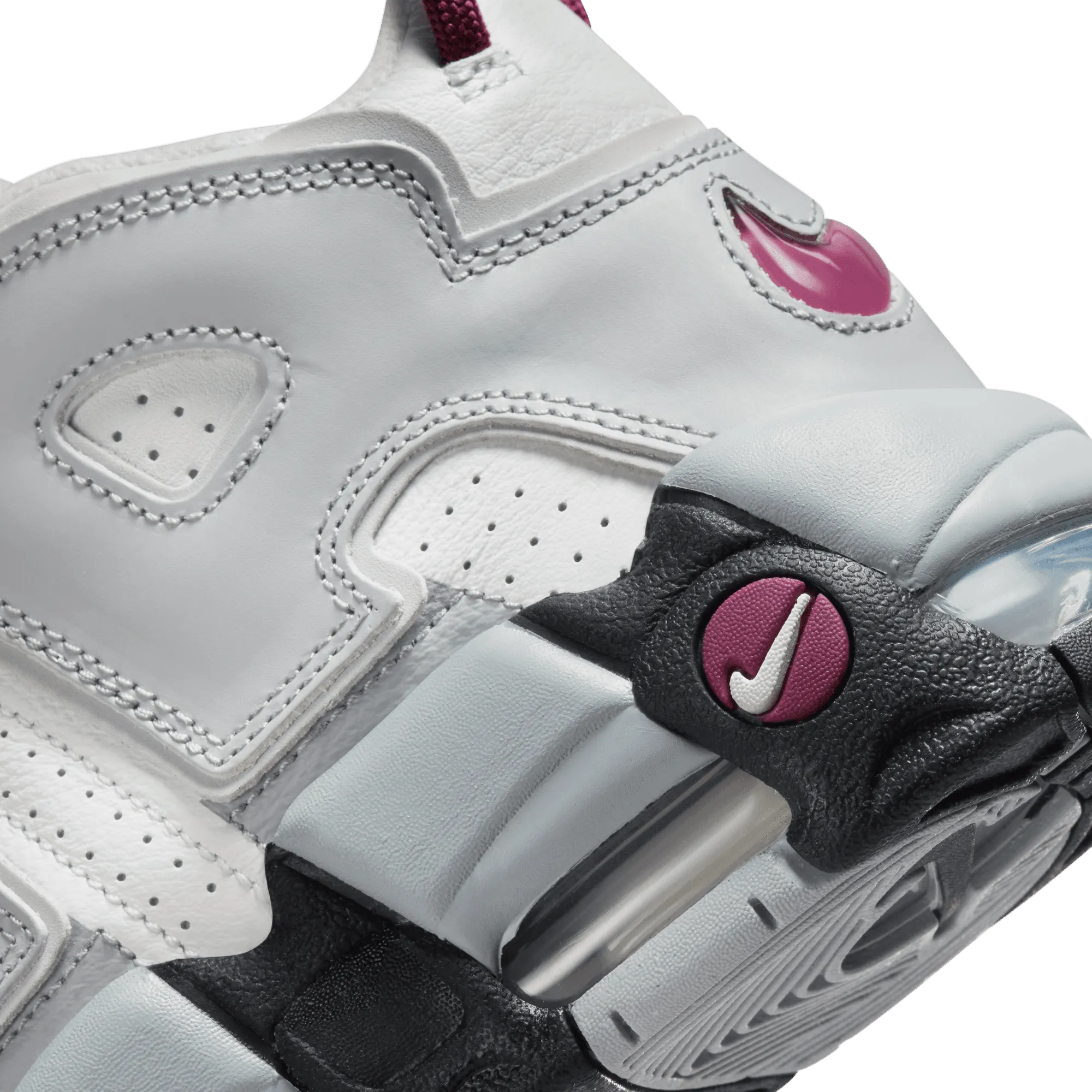 Nike Air More Uptempo "Rosewood Wolf Grey" - Women's
