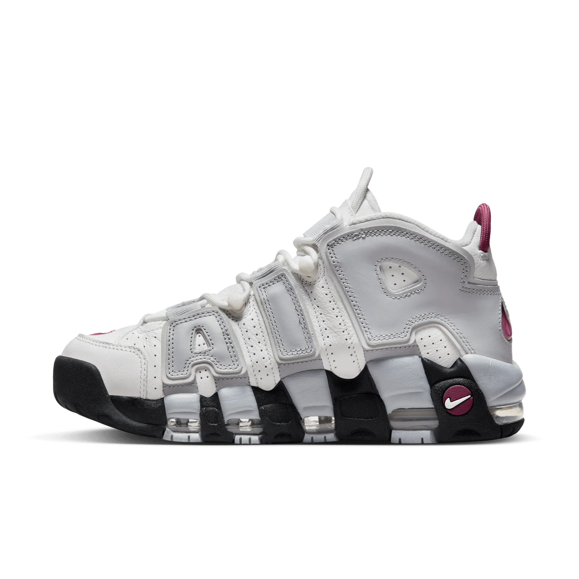 Nike Air More Uptempo "Rosewood Wolf Grey" - Women's