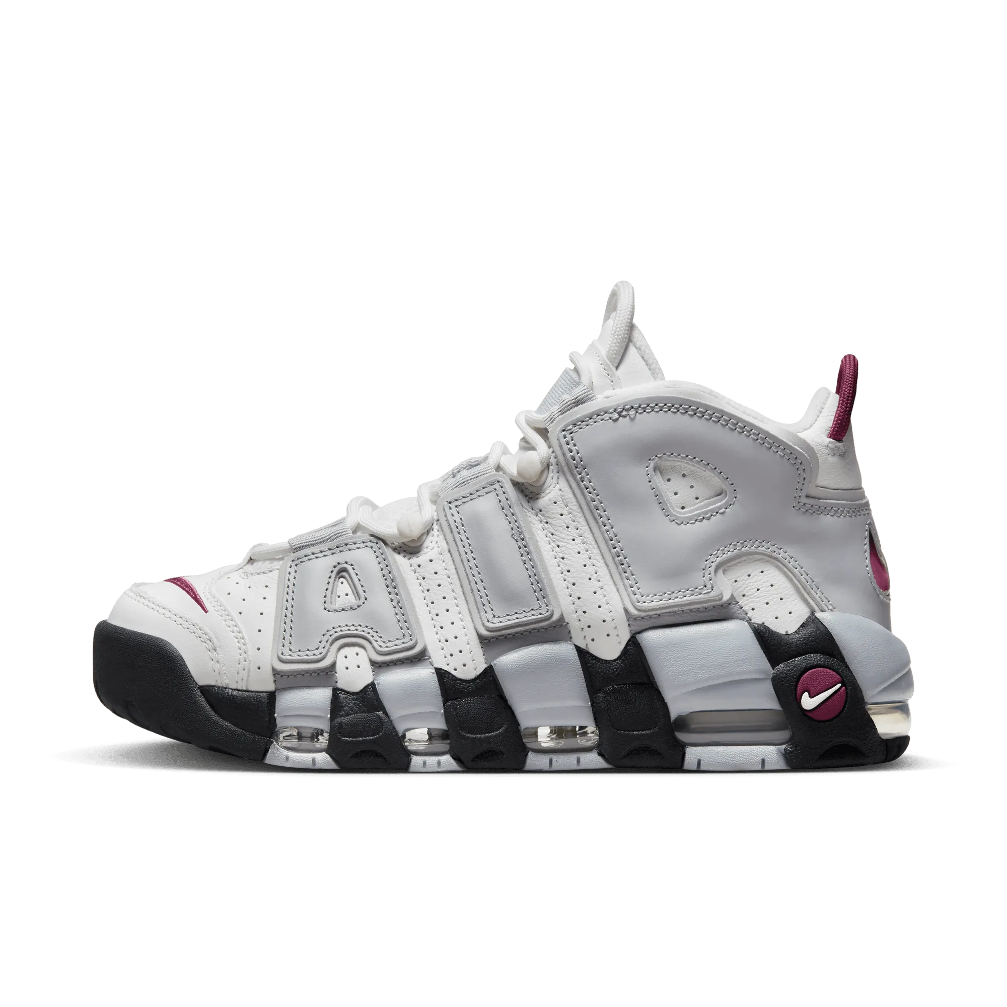 Nike Air More Uptempo "Rosewood Wolf Grey" - Women's