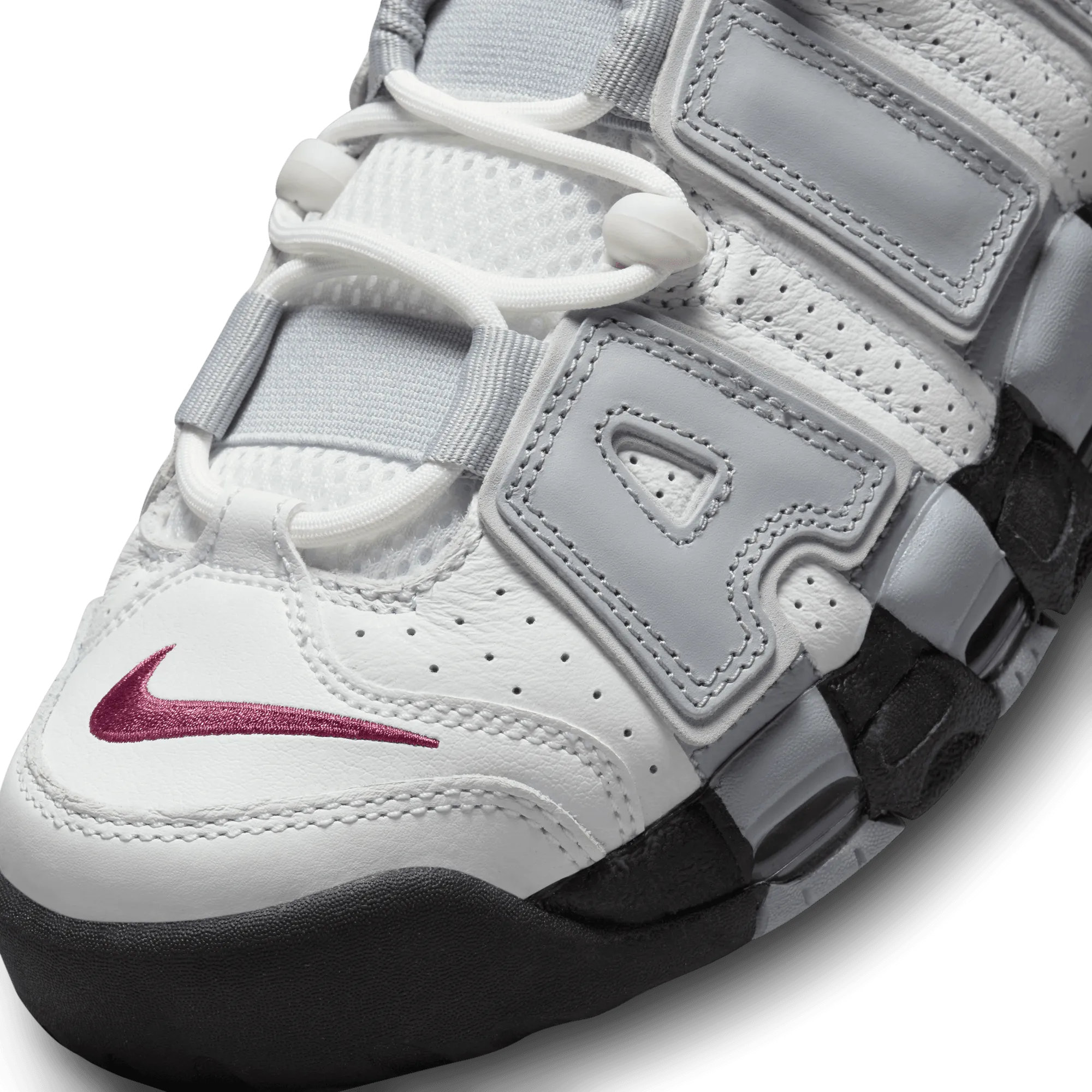 Nike Air More Uptempo "Rosewood Wolf Grey" - Women's