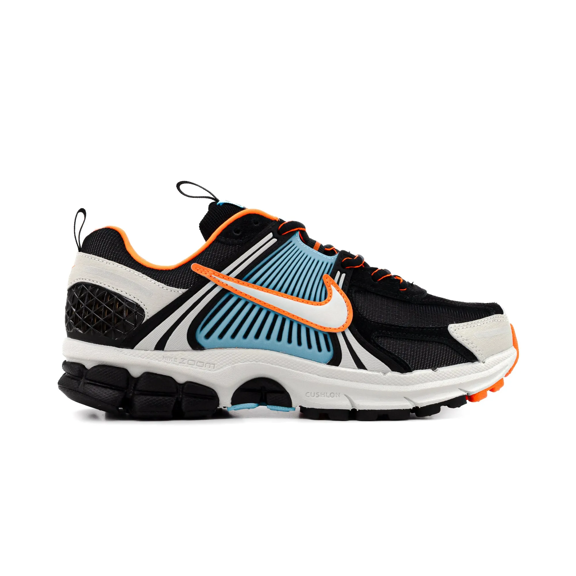 Nike Women's Zoom Vomero 5 Premium Black/Light Bone/Blue Gaze/Total Orange FZ3963-010