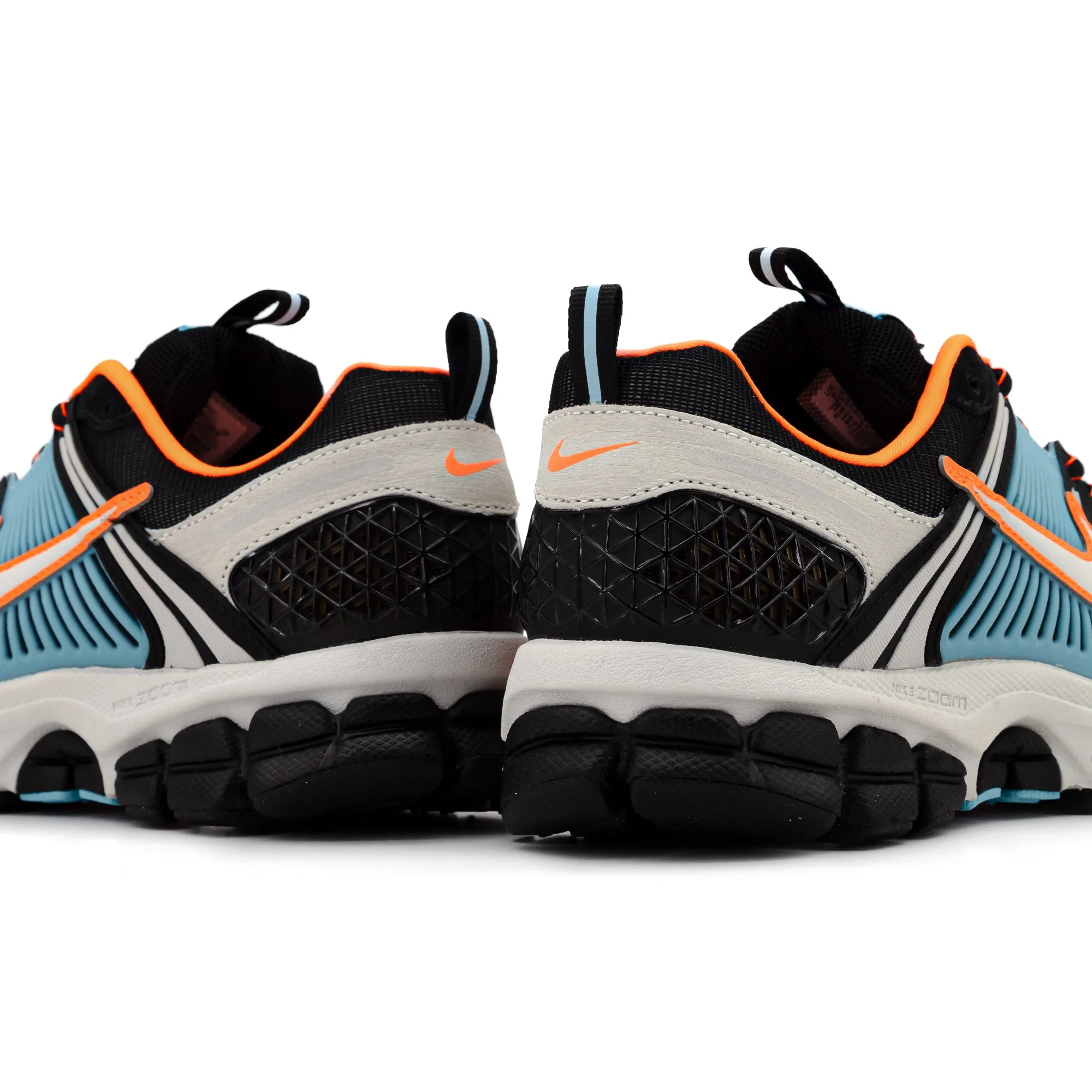 Nike Women's Zoom Vomero 5 Premium Black/Light Bone/Blue Gaze/Total Orange FZ3963-010