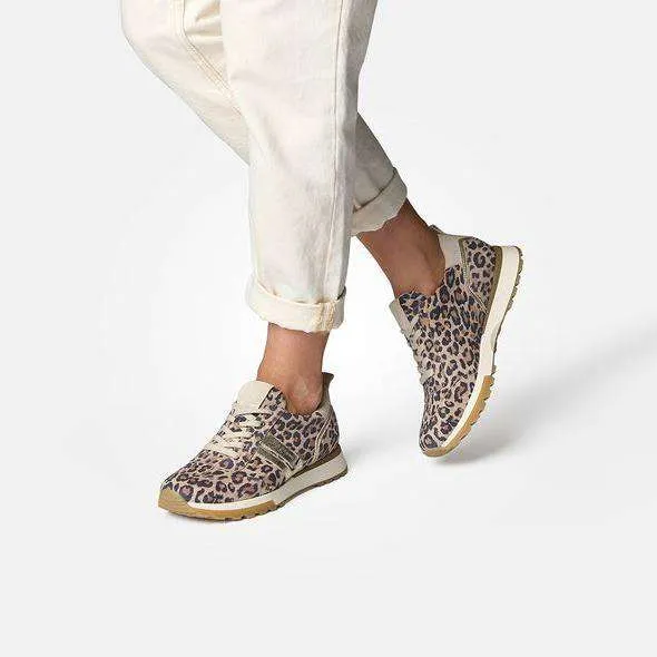 Paul Green Leopard Print Trainer |5392097