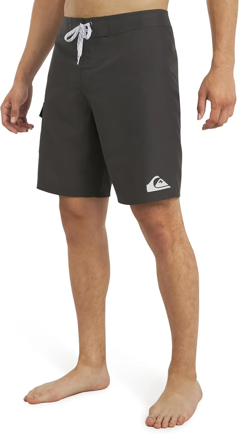 Quiksilver Men's Swimwear Regular Fit Fixed Waist UPF 50 Quick Dry Board Shorts (32-40)