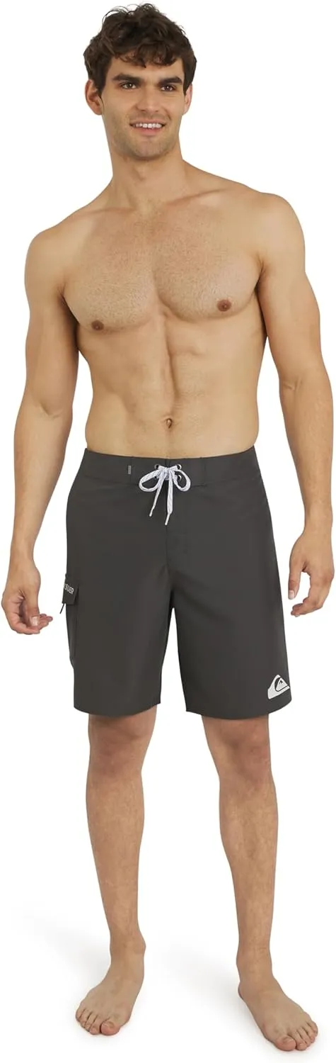 Quiksilver Men's Swimwear Regular Fit Fixed Waist UPF 50 Quick Dry Board Shorts (32-40)
