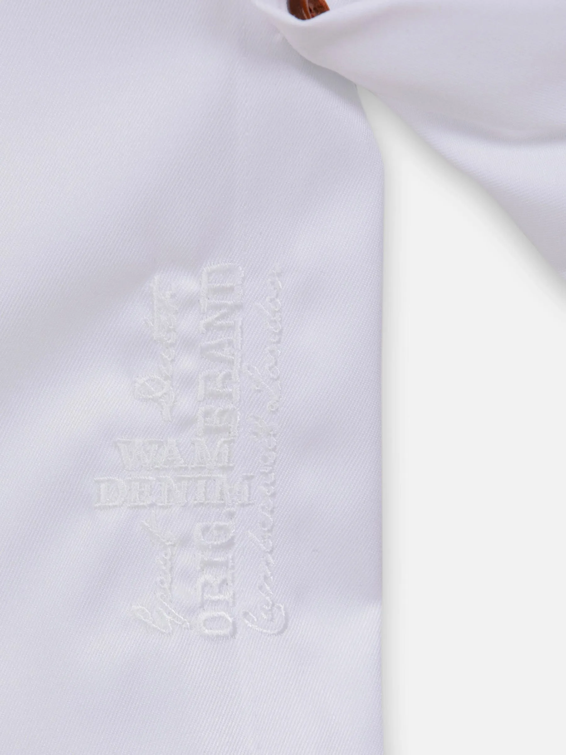 Romney Solid White Long Sleeve Shirt