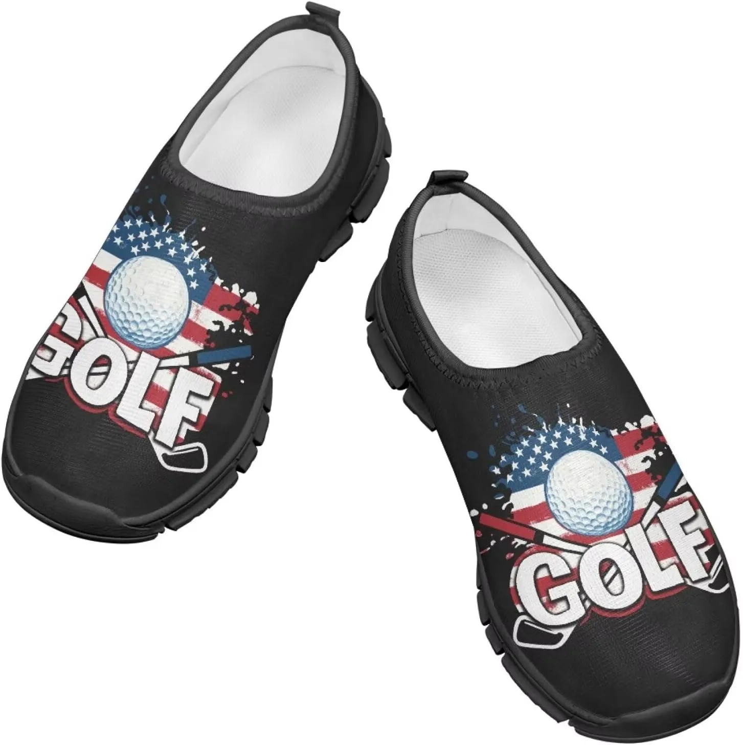 Slip On Sneakers Boys Sport Themed Kids Athletic Tennis Shoes